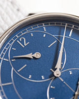 Louis Erard Le Régulateur Gravé Bleu