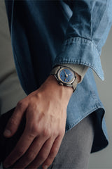 Singer Reimagined Caballero Titanium Avio Blue
