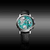 Jean-Marc Fleury Chronograph FXR-4 Openwork Turquoise