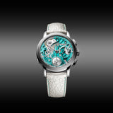 Jean-Marc Fleury Chronograph FXR-4 Openwork Turquoise