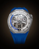 HYT S1 BEADBLASTED TITANIUM BLUE