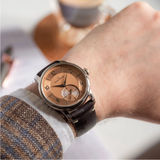 LOUIS ERARD Excellence, Petite Seconde Terracotta 39mm