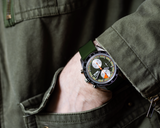 LOUIS ERARD 2300, CHRONOGRAPH SPORT KHAKI