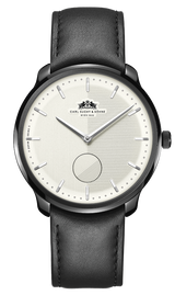 Carl Suchy & Söhne Waltz N°1 Black with Silver Dial