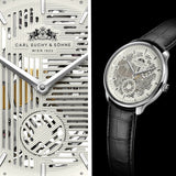 Carl Suchy & Söhne Waltz N°1 Skeleton White Dial