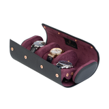 BEZELHOLD Watch Rolls, The Hat-Trick (Midnight/Mulberry)