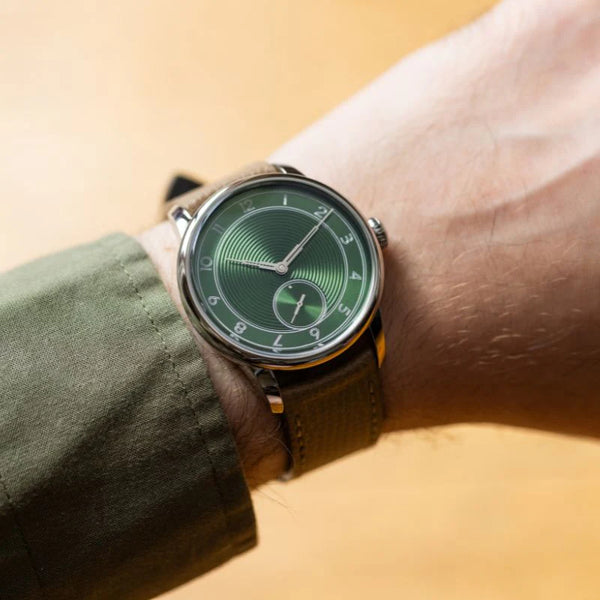 LOUIS ERARD Excellence, Louis Erard X The Horophile La Petite Seconde Metropolis Green