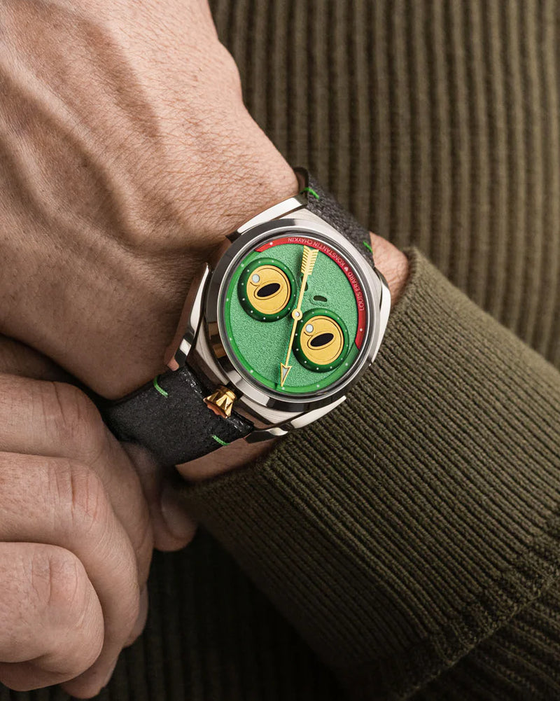 Unfrogettable Louis Erard x Konstantin Chaykin Green