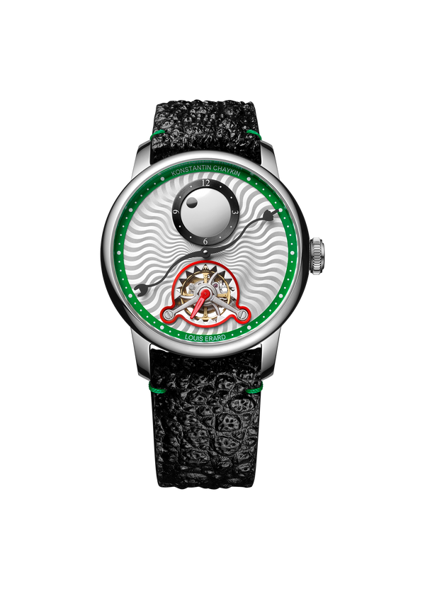 Time Eater Tourbillion Louis Erard x Konstantin Chaykin Green