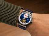 Louis Erard x Alain Silberstein Tourbillon Régulateur Blue