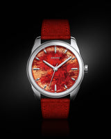 Awake Son Mài Frosted Leaf Royal Red