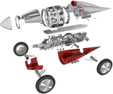 L'Epée 1839 Belly Tank Racer Clock