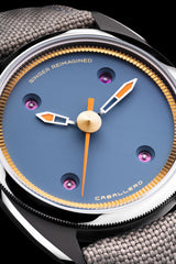 Singer Reimagined Caballero Titanium Avio Blue