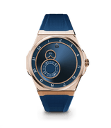 Trilobe Trente deux Sunray Blue Rose Gold