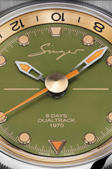 Singer Reimagined 1970 DUALTRACK Khaki Green