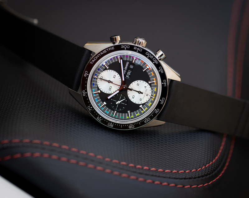 LOUIS ERARD 2300, CHRONOGRAPH SPORT RAINBOW