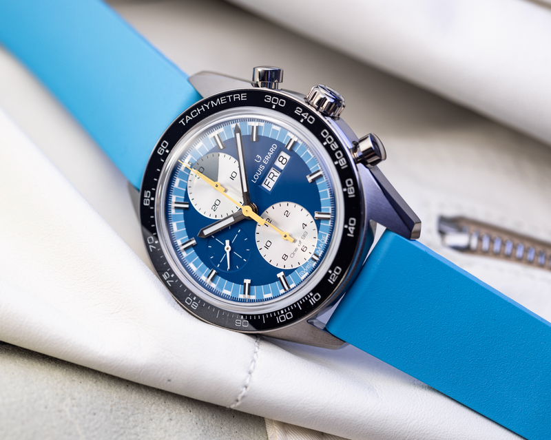 LOUIS ERARD 2300, CHRONOGRAPH SPORT BLUE