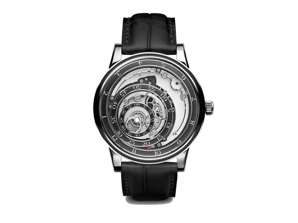 Trilobe Une Folle Journée, Rhodium Plated Black