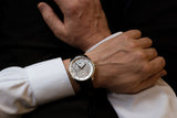 Carl Suchy & Söhne Waltz N°1 Skeleton White Dial