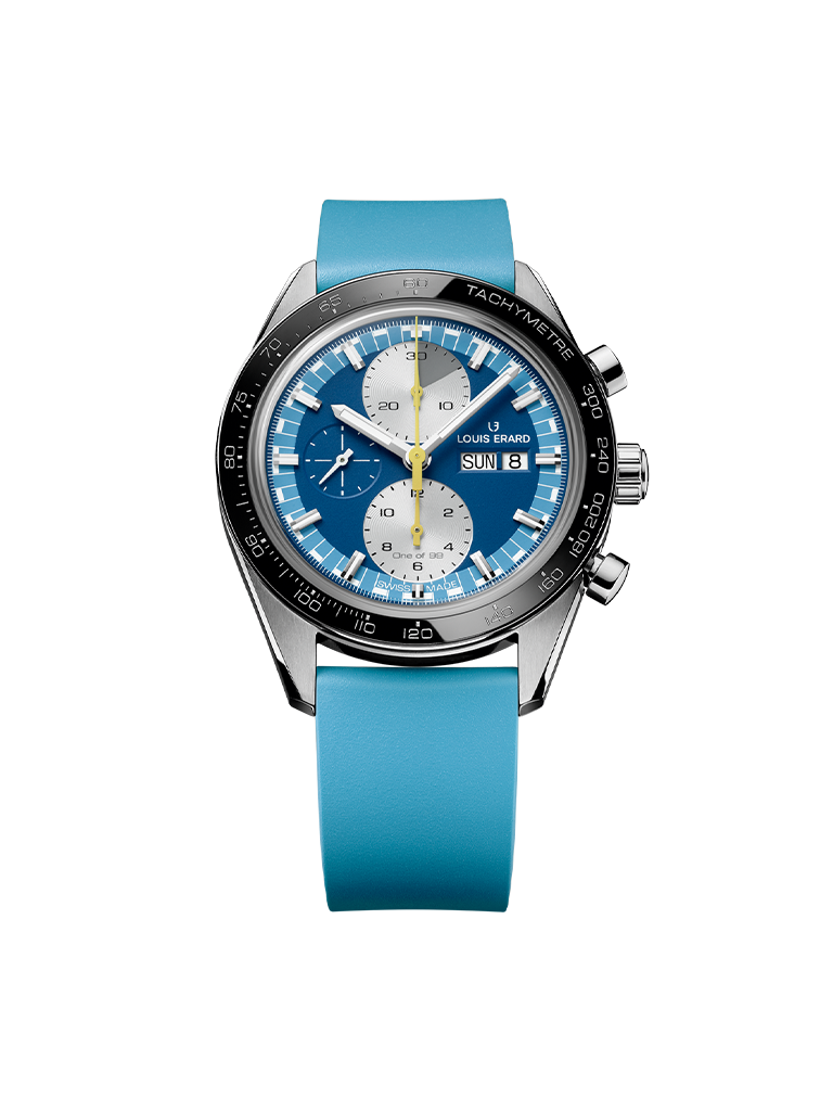 LOUIS ERARD 2300, CHRONOGRAPH SPORT BLUE