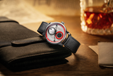 Le Régulateur Louis Erard x Konstantin Chaykin III Time Eater Red 39mm