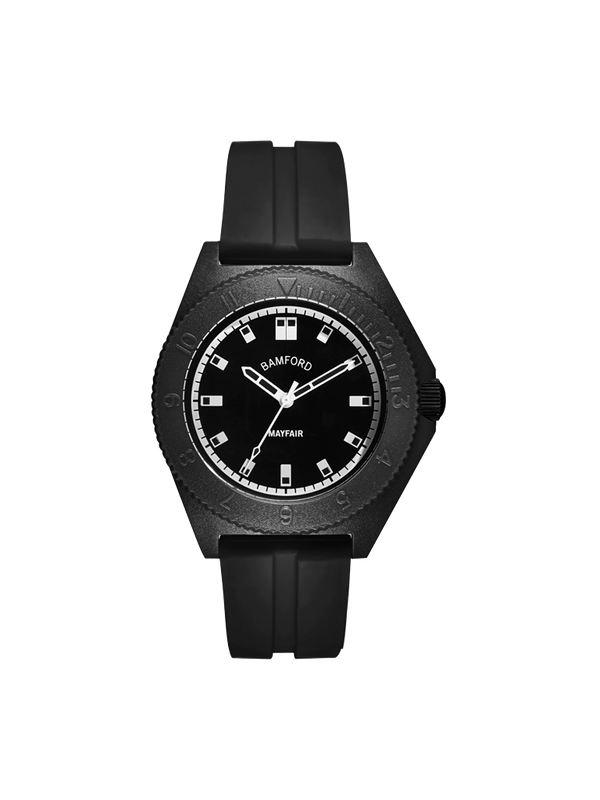 BAMFORD Mayfair Sport, Black With White Accents