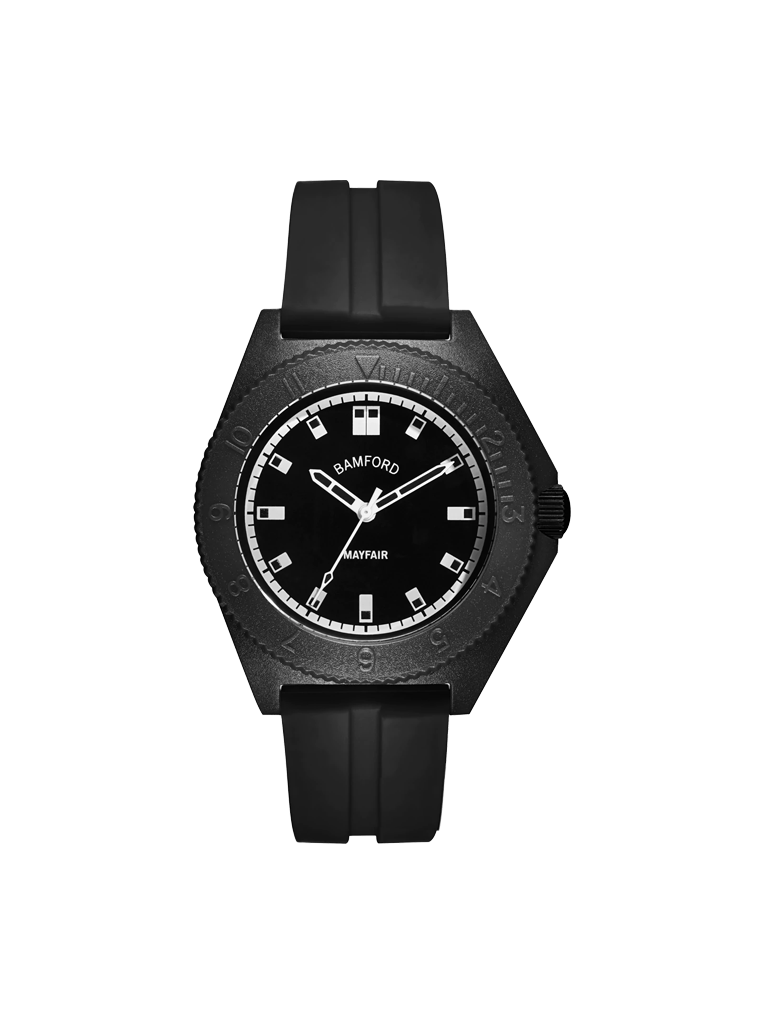 BAMFORD Mayfair Sport, Black With White Accents